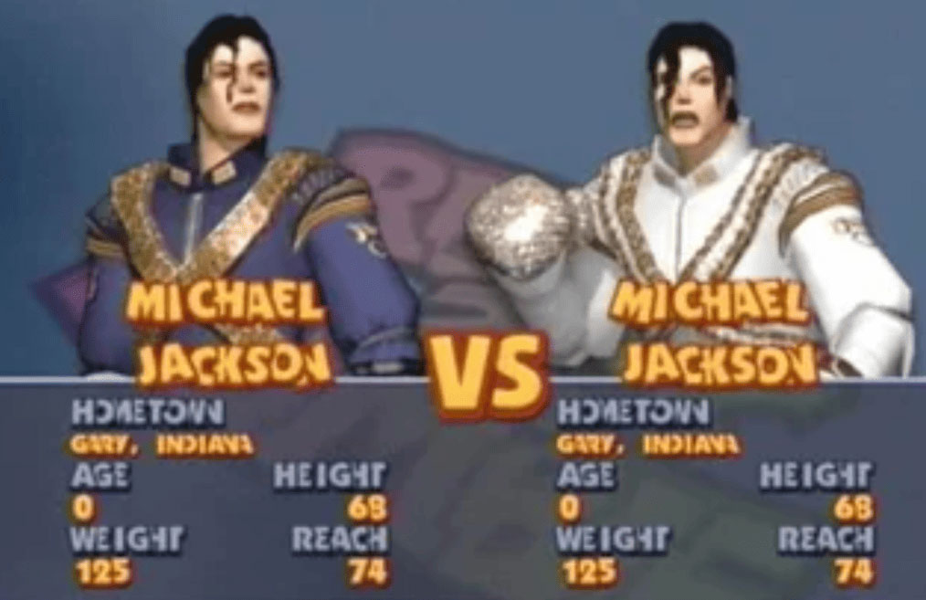 Michael Jackson em Ready 2 Rumble Boxing: Round 2