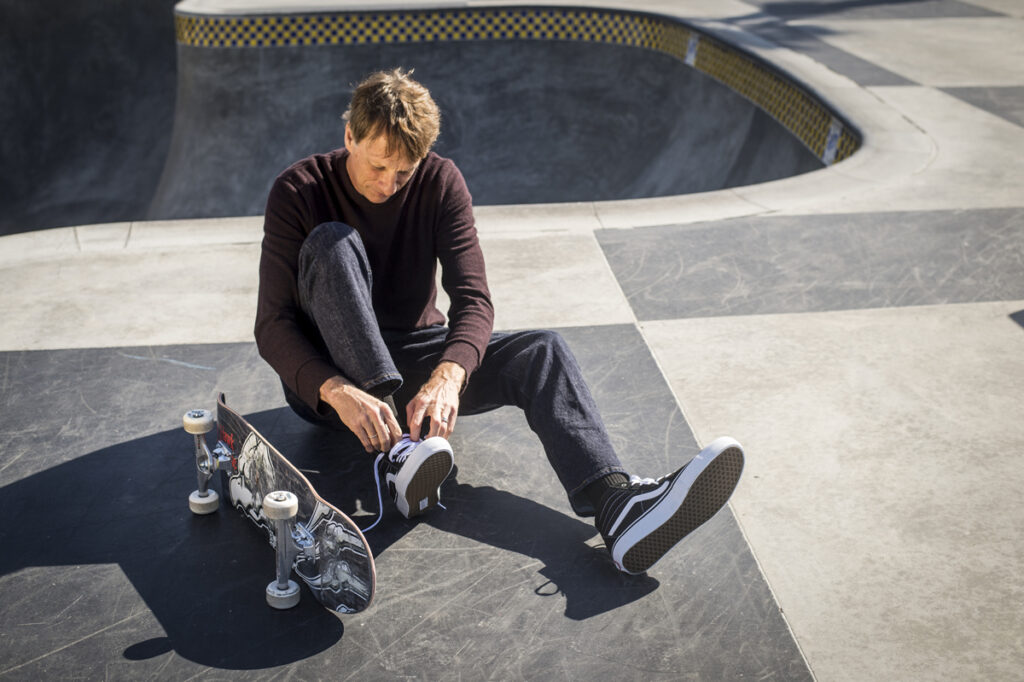 Em 2020, Tony Hawk e a Vans oficializaram uma parceria com lançamentos exclusivos