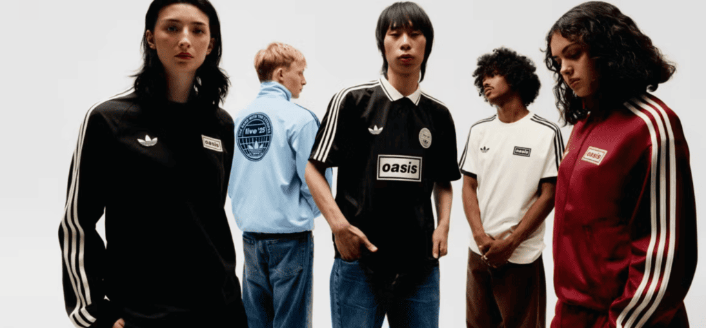 Adidas e a música: Oasis