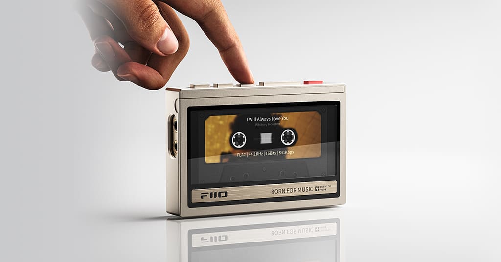 Mp3 players: Case retrô do FIIO M21. Fonte FIIO.com