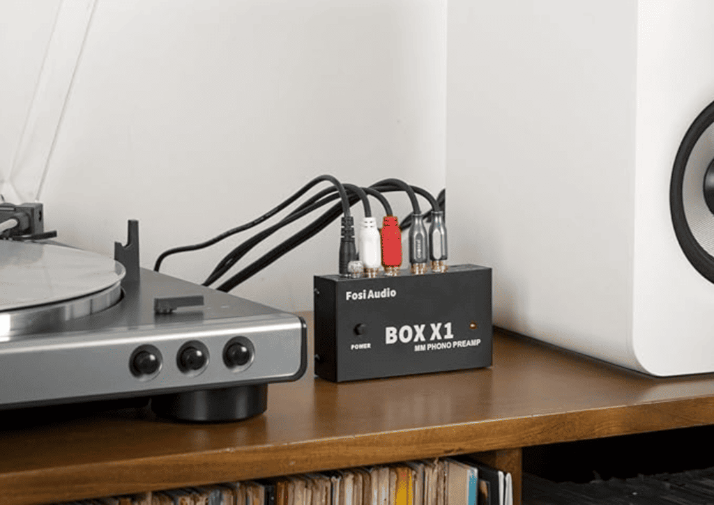Fosi Audio Box X1 Pré-amplificador Phono