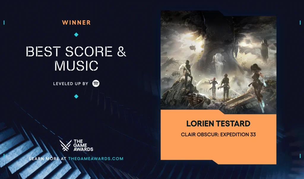 Trilha sonora de Clair Obscur: Expedition 33 vence o The Game Awards 2025
